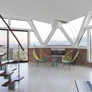 Pavlina Williams transforms mid-century dome house with angular windows