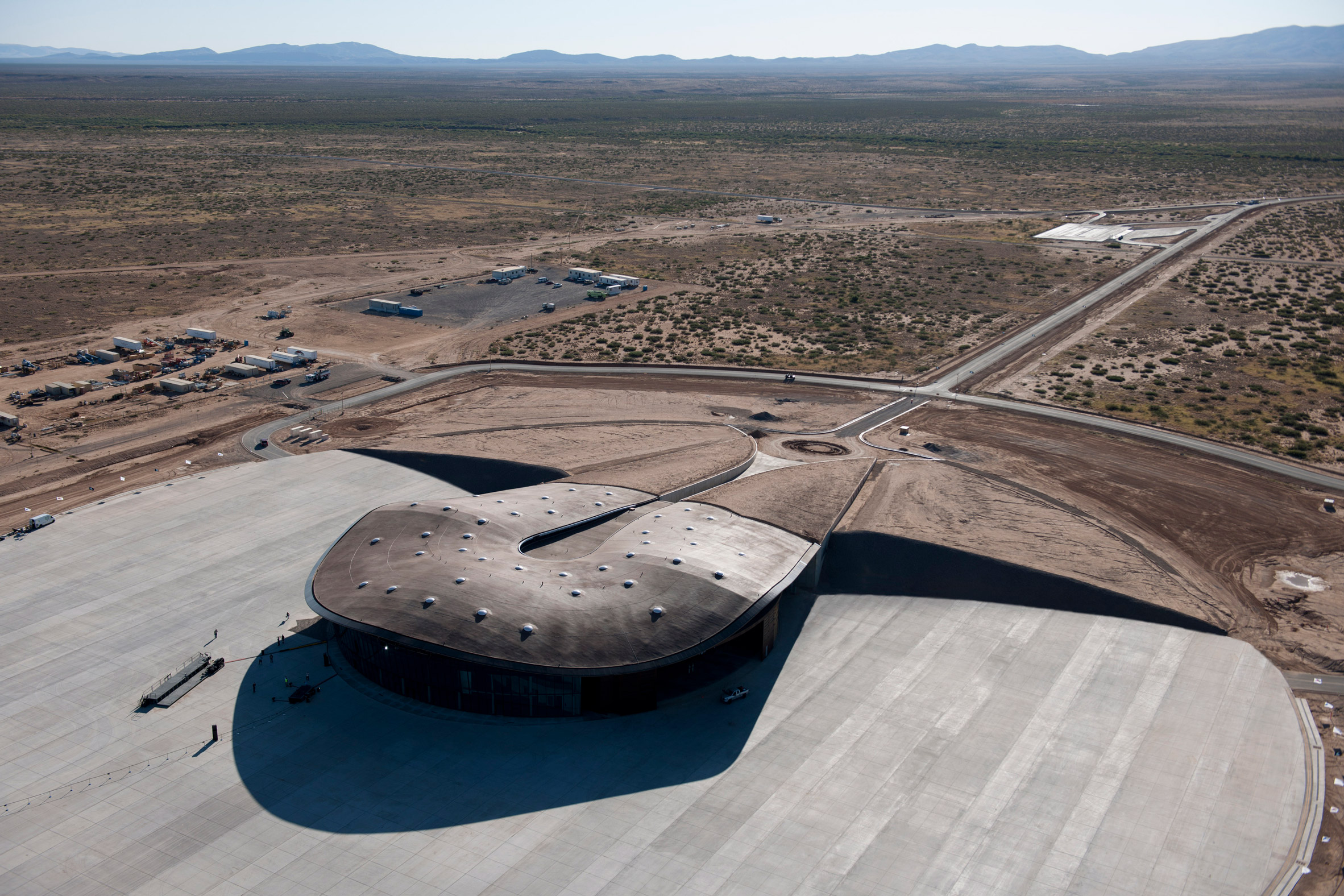 Foster + Partners spaceport in New Mexico