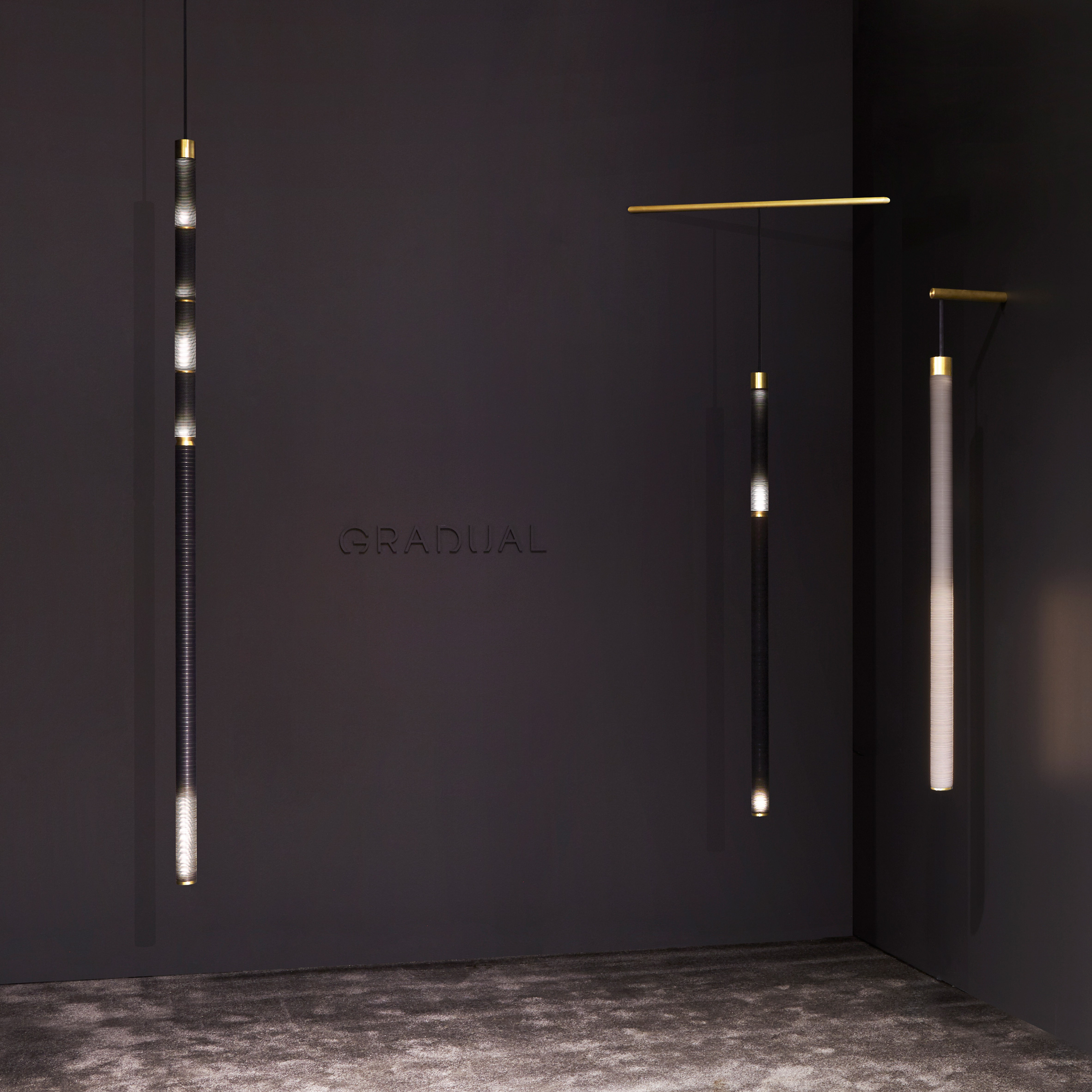 Gradual lighting at Collective Design 2018