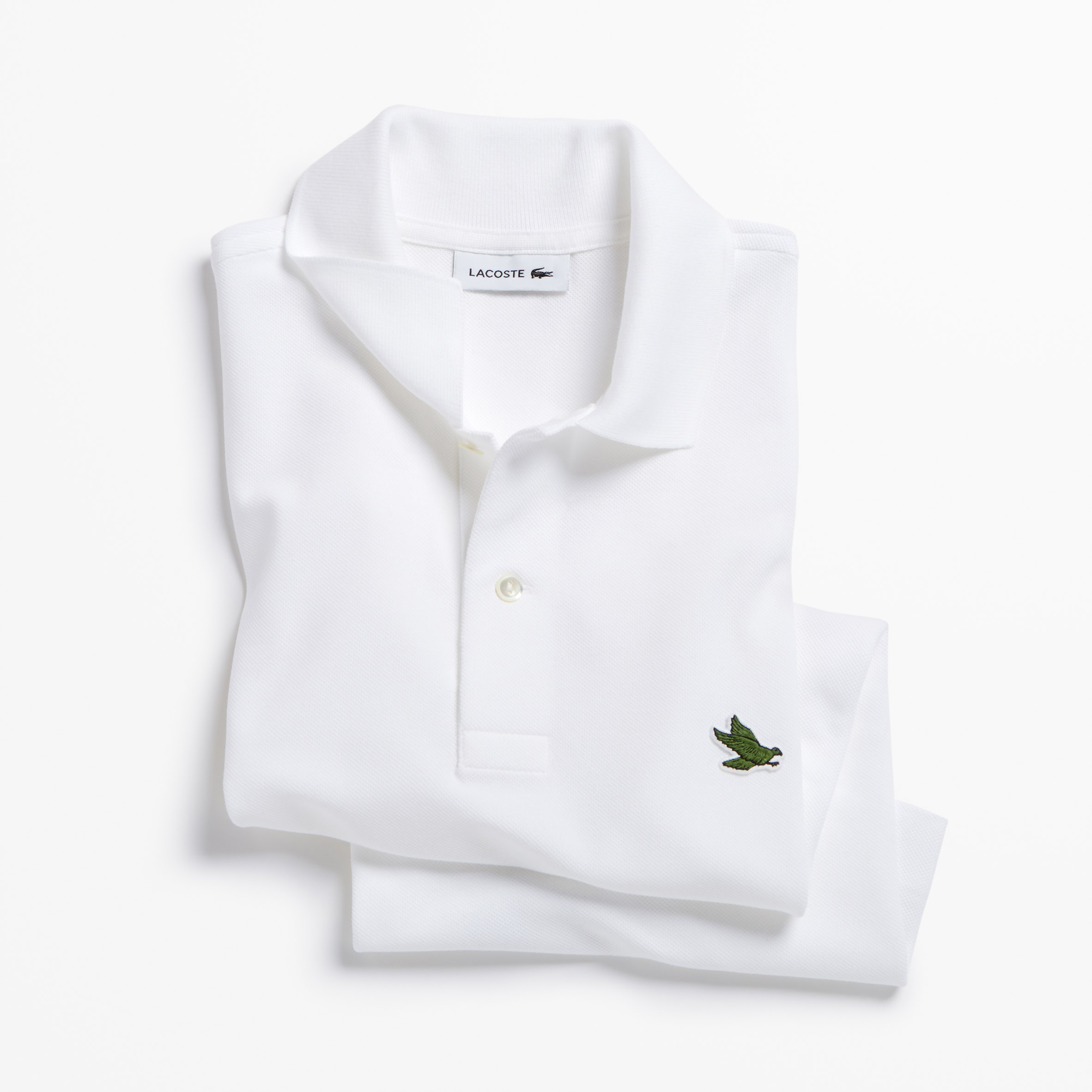 Ni systematisk Harmoni Lacoste crocodile logo replaced by endangered species
