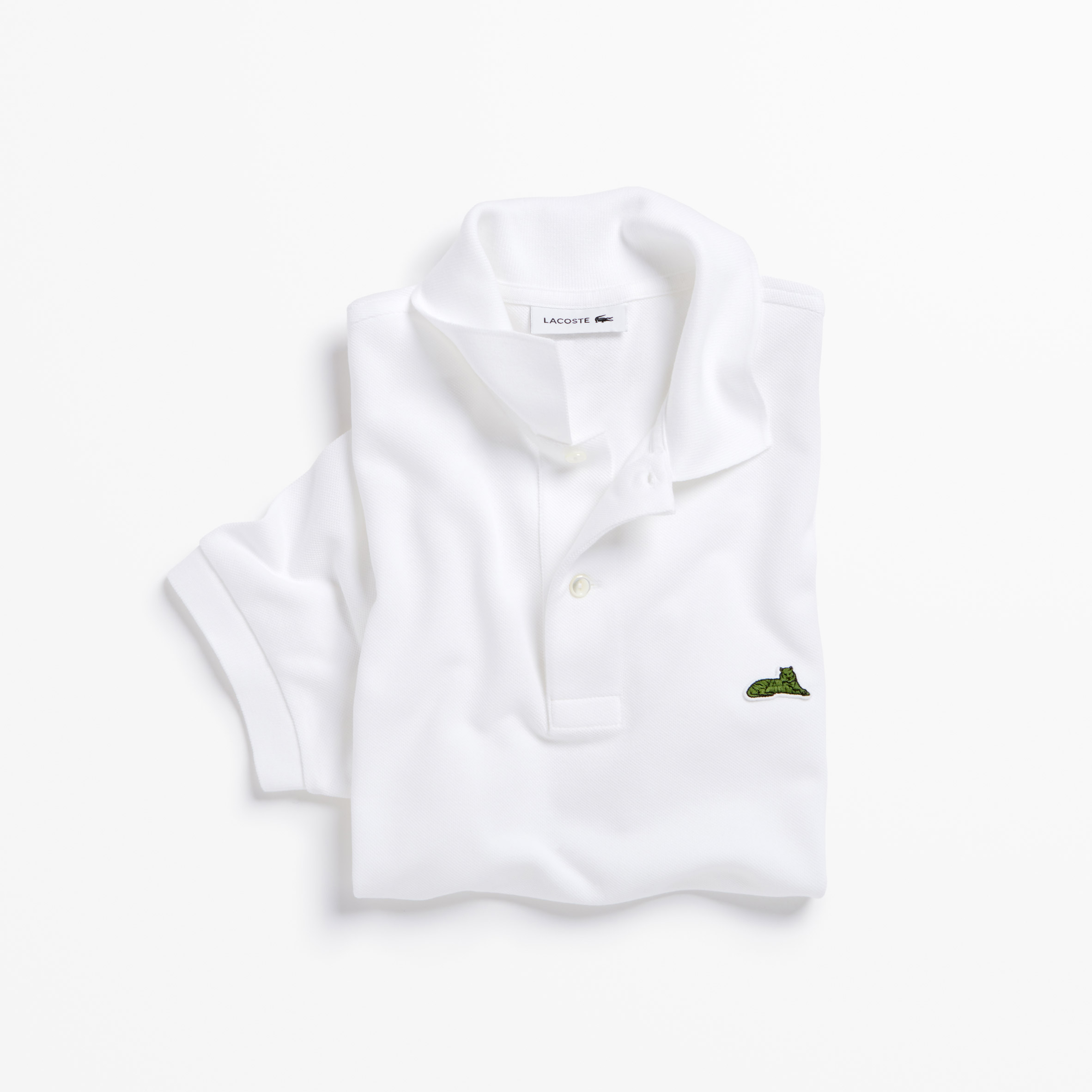 Lacoste crocodile logo replaced by 