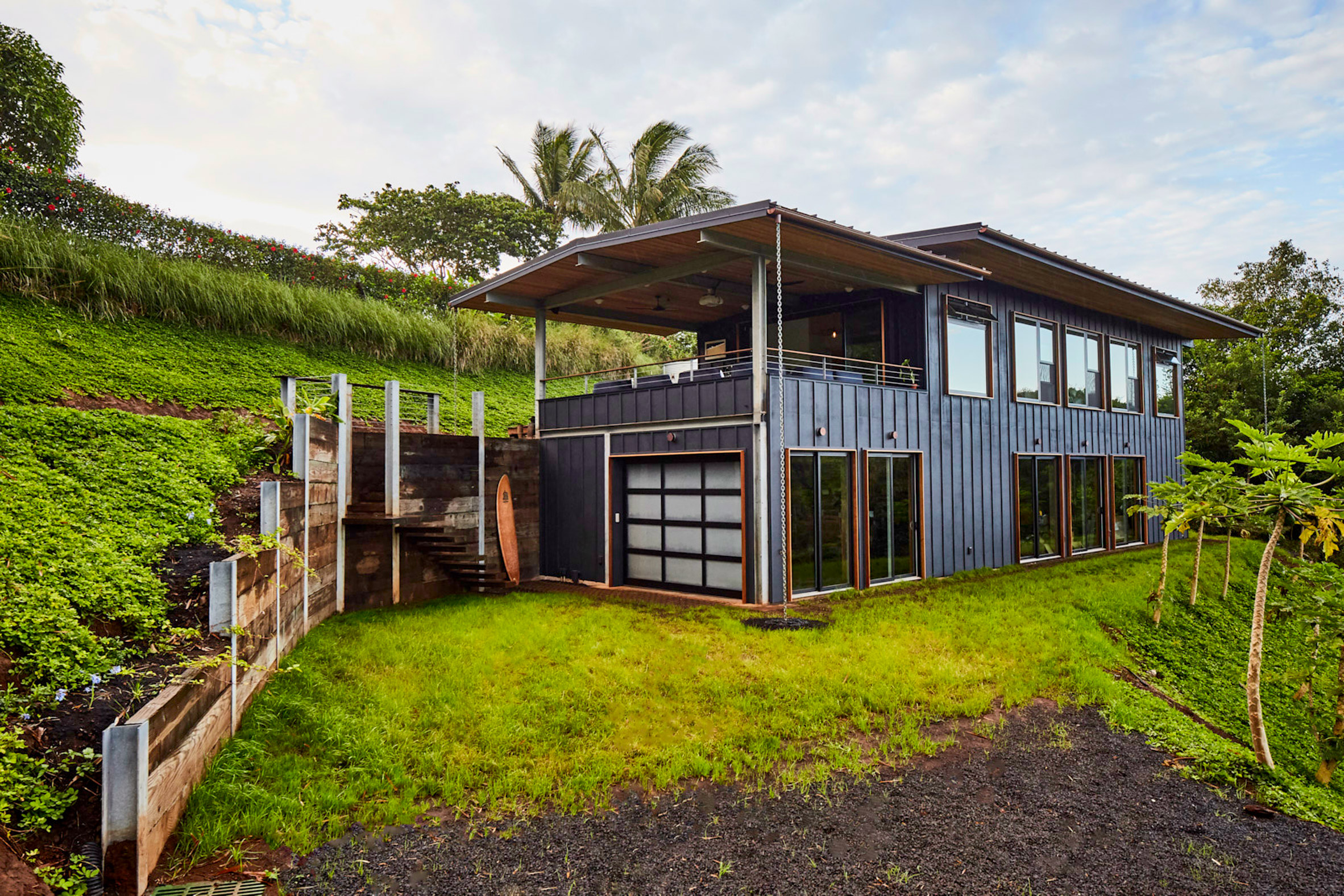 Hawaiian house by LifeEdited harvests more energy and water than it consumes