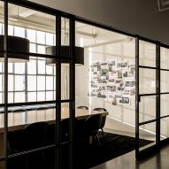 Self-designed office by Nicole Hollis studio