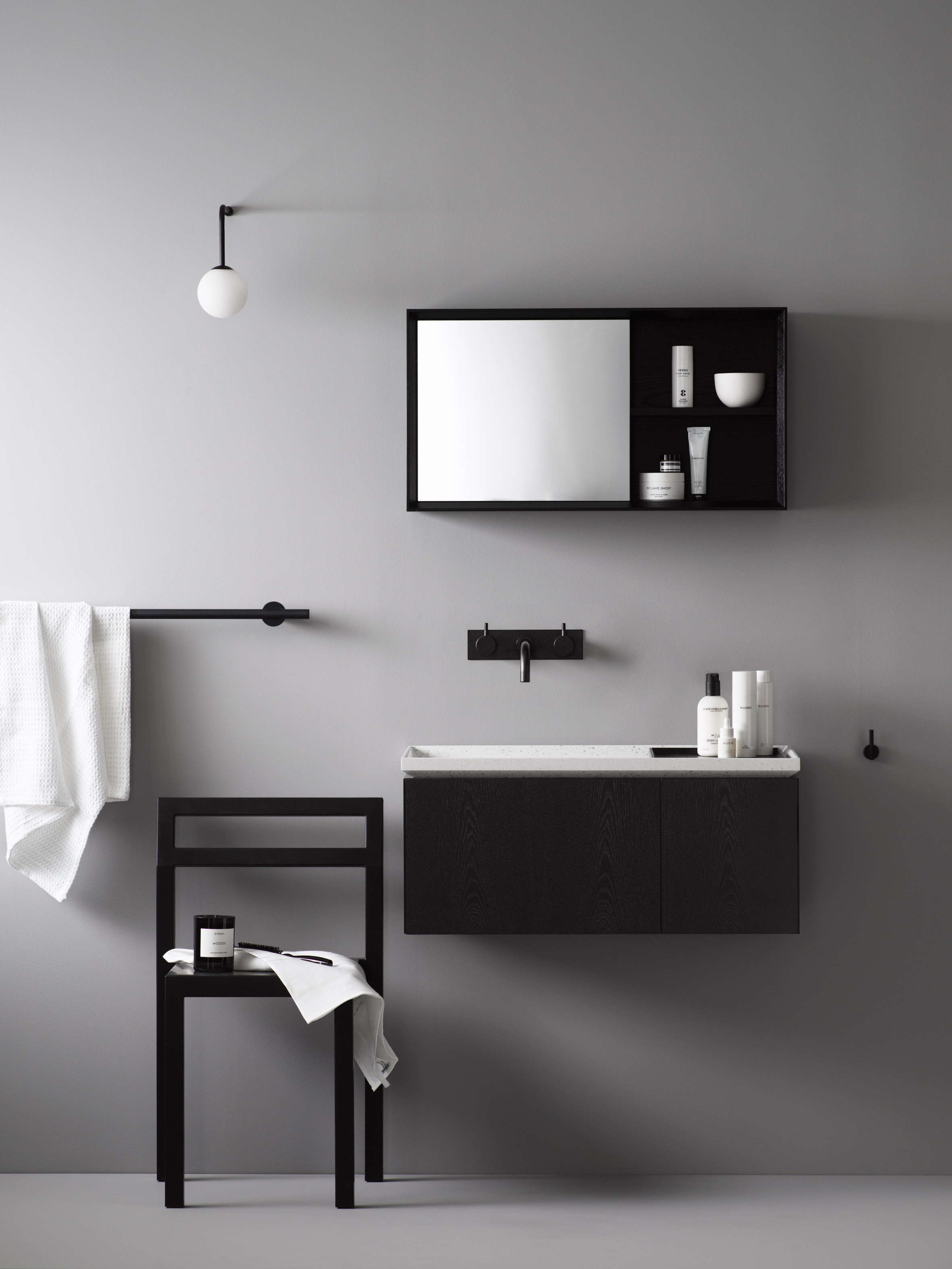 Norm Architects create bathroom collection for small-space living