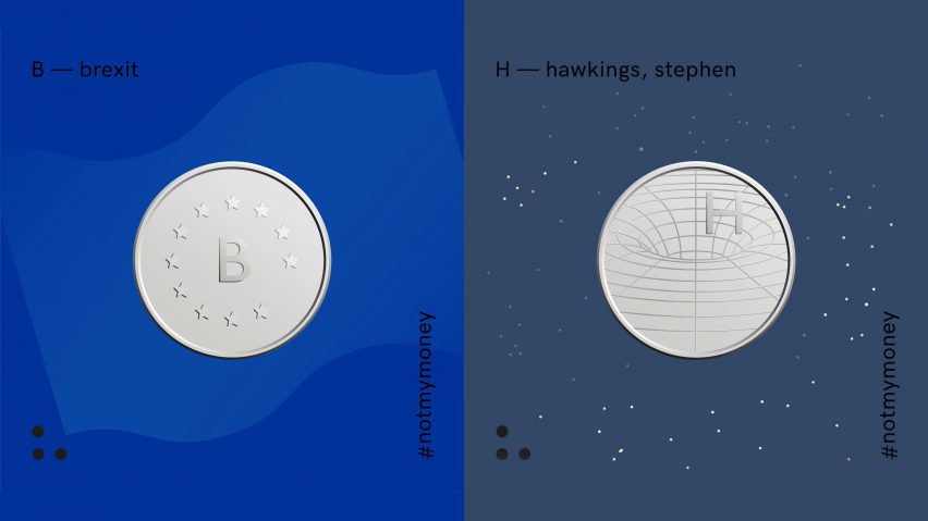 One Rise East redesigns the Royal Mint's A to Z of Britain 10 pence coin collection