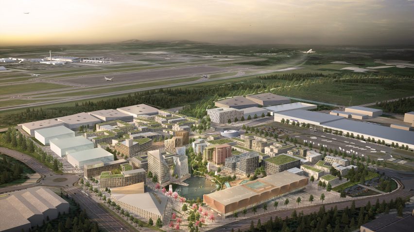 Oslo Airport City by Haptic Architects
