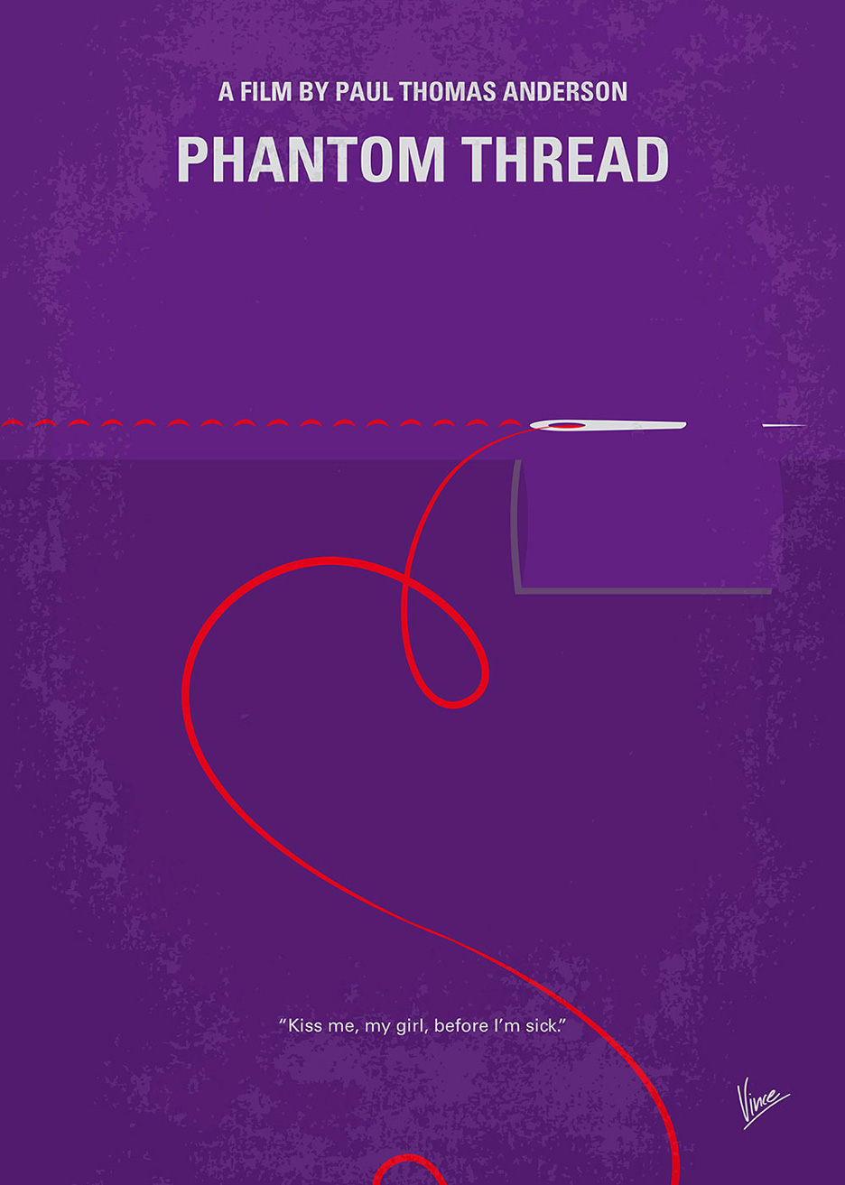 Phantom Thread minimal movie poster
