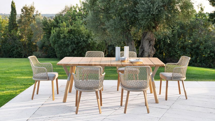 Monica Armani Creates Outdoor Chair, Patio Furniture 2014