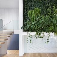 Naturehumaine enlivens mid-century Montreal house with plant-covered wall