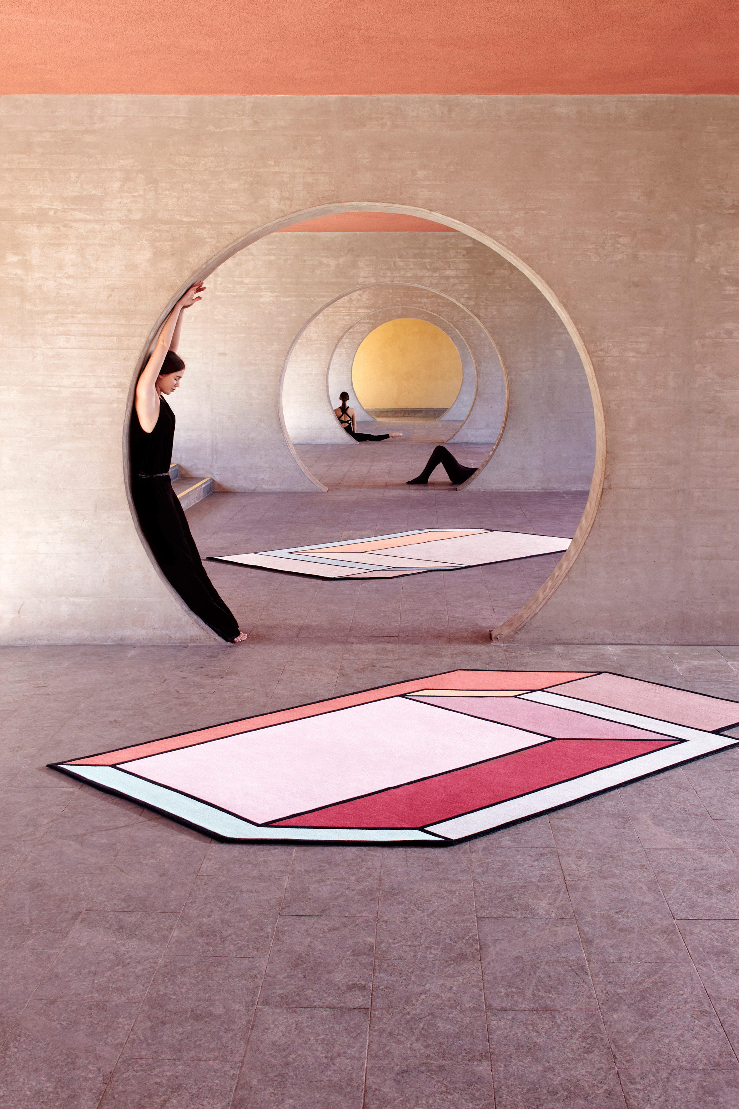 Rugs made of circular materials by Patricia Urquiola
