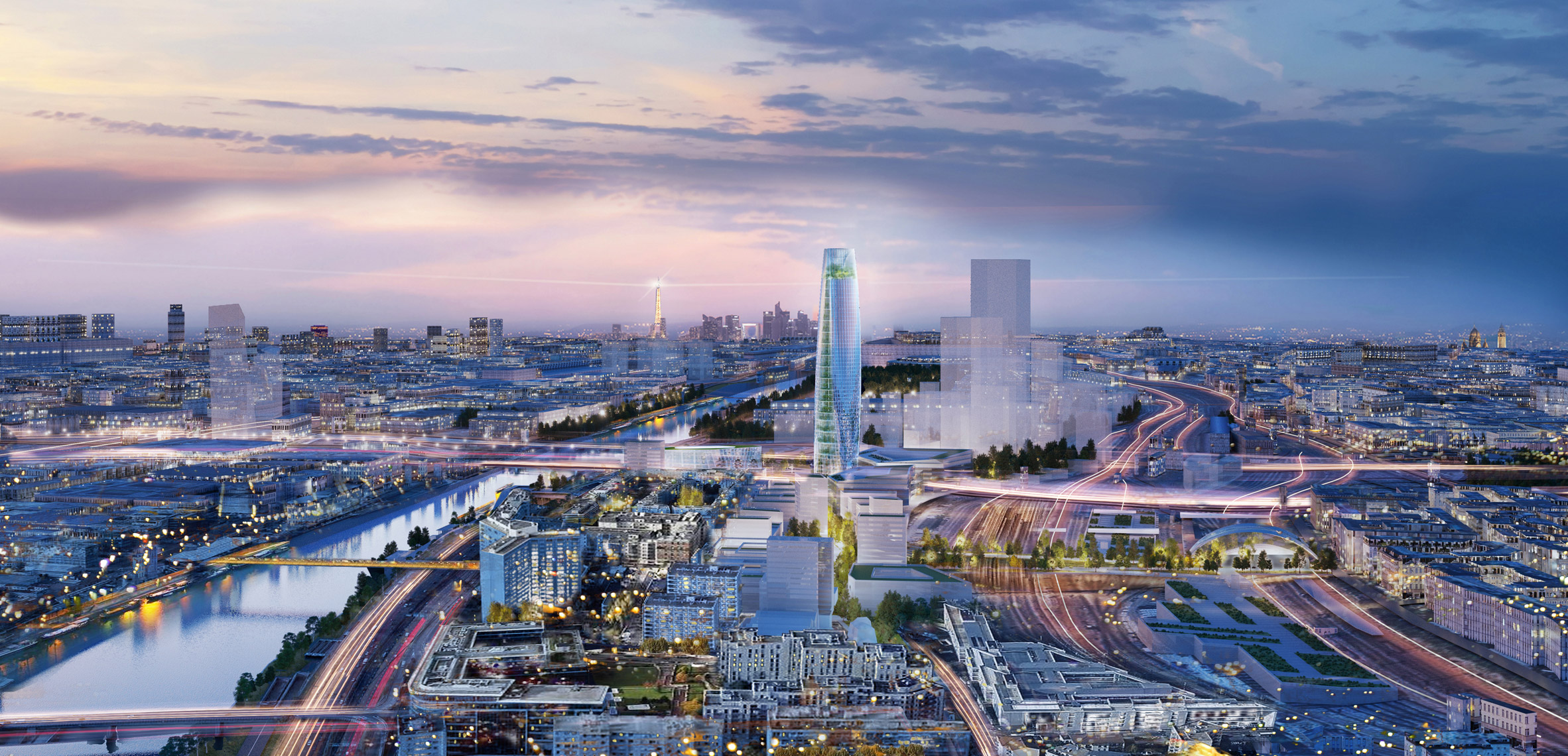 Paris garden skyscraper by SOM will be "one of the most sustainable buildings in Europe?