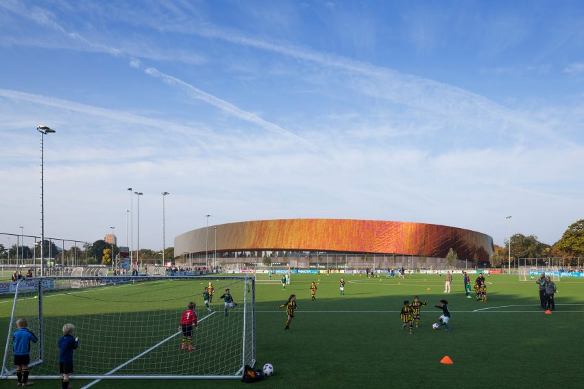 Sportcampus Zuiderpark by FaulknerBrowns