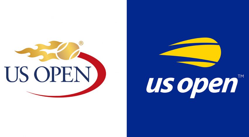 Us Open S Flaming Tennis Ball Logo Receives Minimal Update