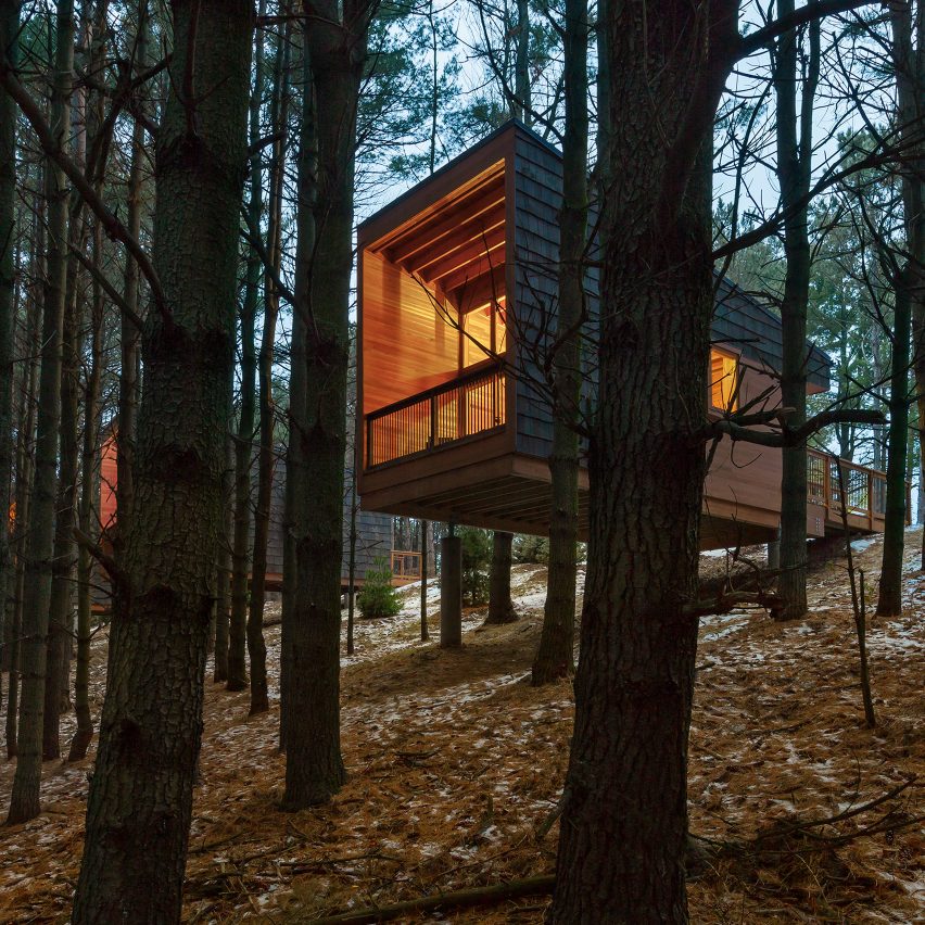 Whitewail Woods Cabins by HGA