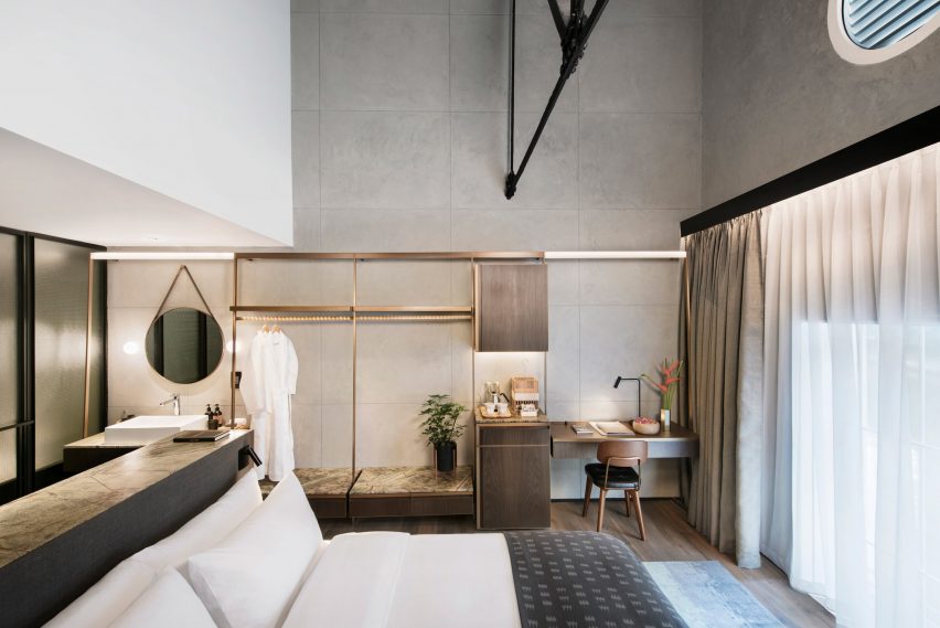 Warehouse hotel designed by Asylum and Zarch Collaboratives