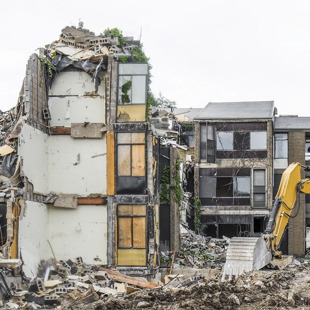 Destruction Of Brutalist Buildings Shown At Boston Photography