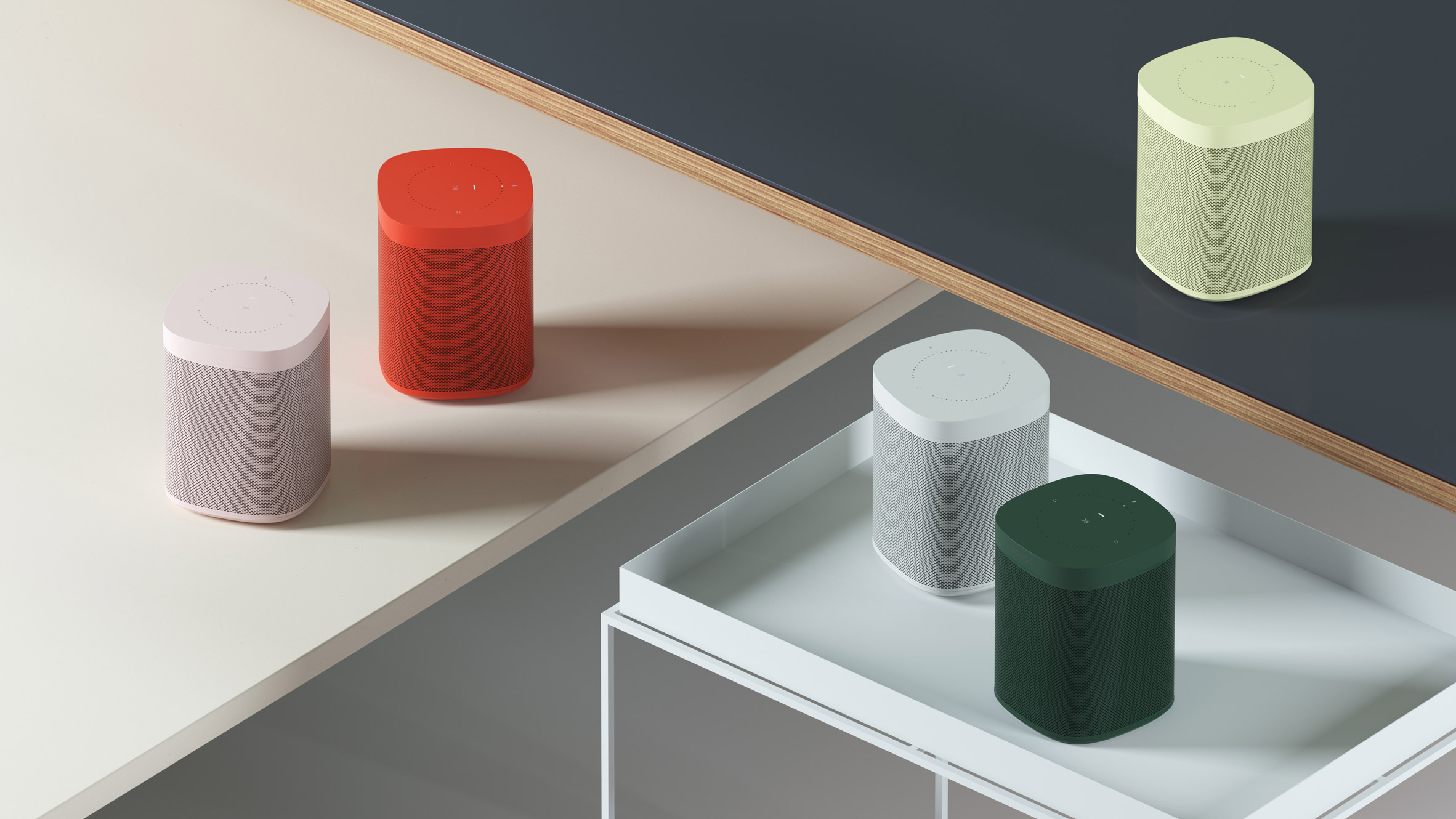 Sonos launch of colourful speakers