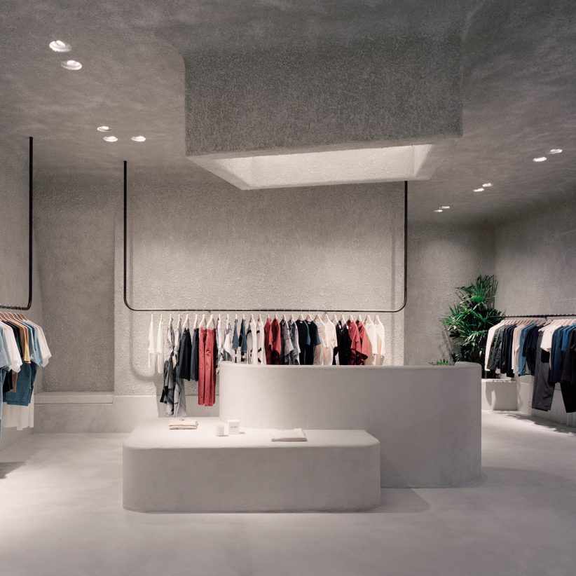 Bum Sculptures Feature In Axel Arigatos Brutalist Copenhagen Flagship 5258