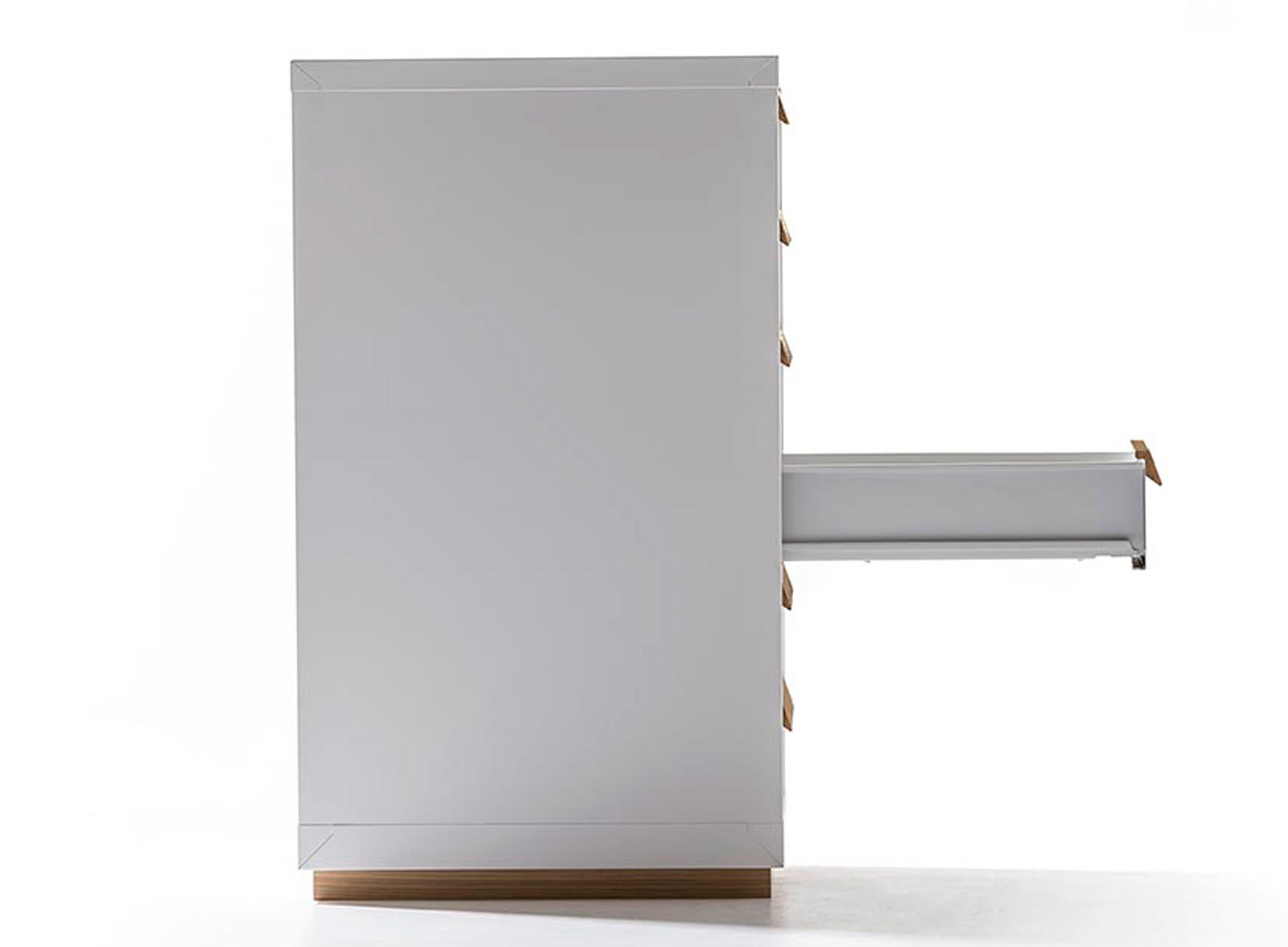 Konstantin Grcic has designed a range of steel furniture using manufacturing techniques more commonly utilised to create industrial storage containers.
