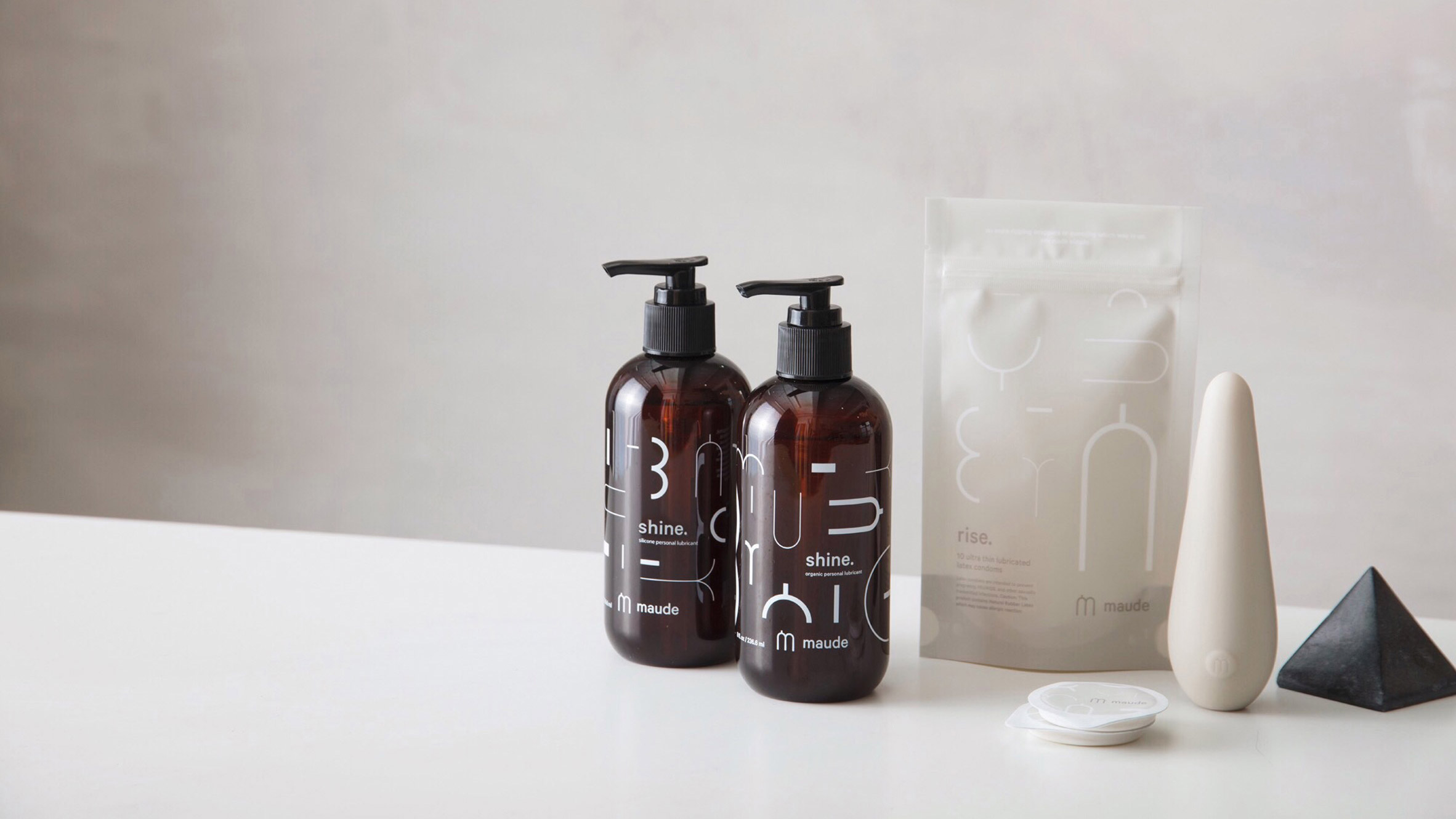 Maude has created a range of gender-neutral sex products with a minimalist ...