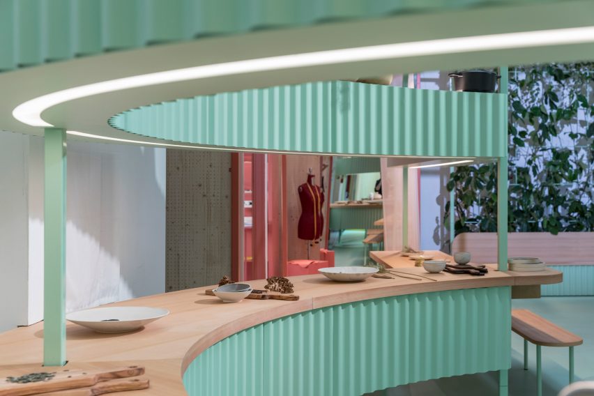 Studiomama creates colourful capsule homes for latest MINI Living installation