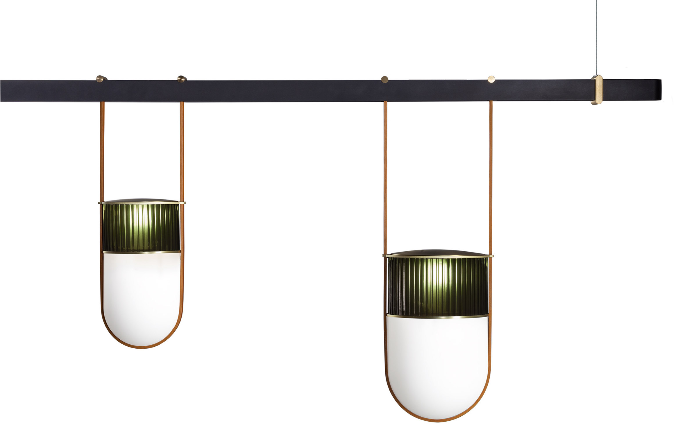 Neri&Hu's Xi lamps are designed to emulate the early morning sunlight