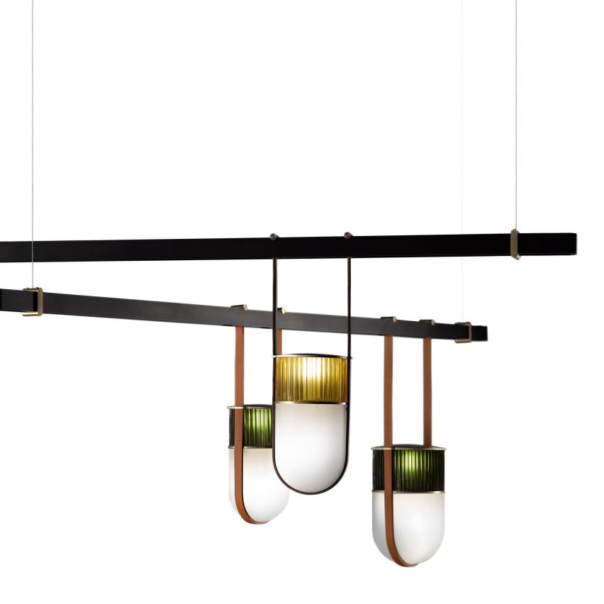 Neri&Hu's Xi lamps are designed to emulate the early morning sunlight