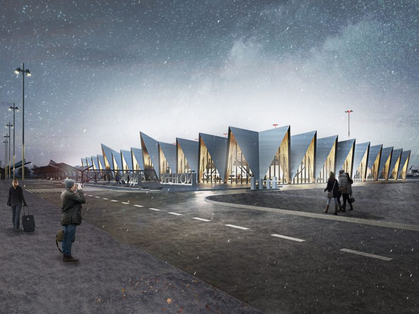 Novy Urengoy Airport by Twelve Architects