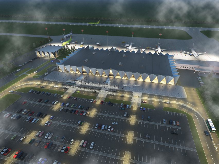 Novy Urengoy Airport by Twelve Architects