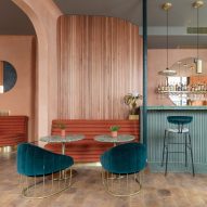 Sella Concept combines Mediterranean hues and textures for London tapas restaurant Omar's Place