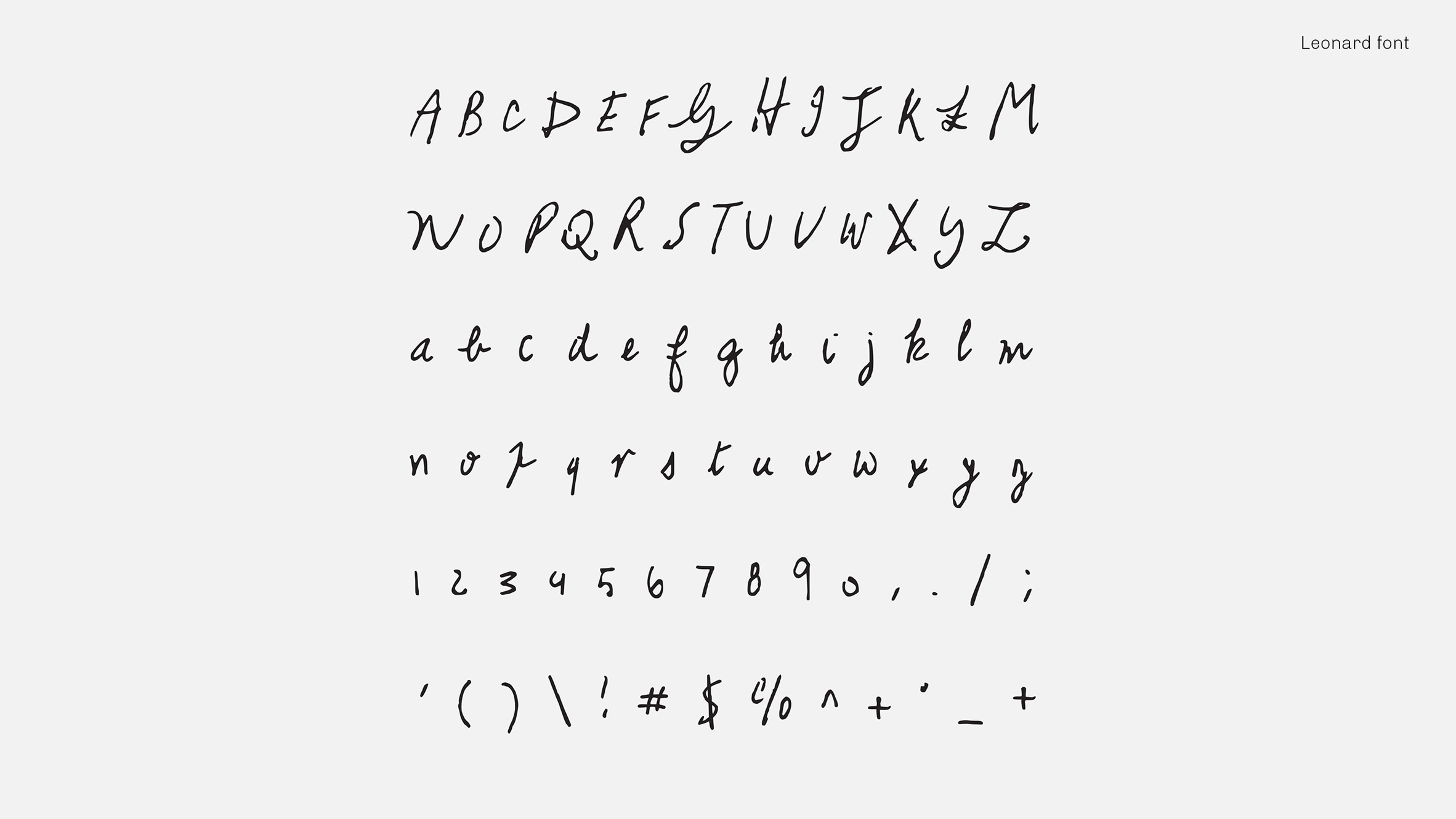 Kurt Cobain, David Bowie and John Lennon's handwriting feature in new typeface series