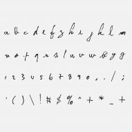 Kurt Cobain, David Bowie and John Lennon's handwriting feature in new typeface series