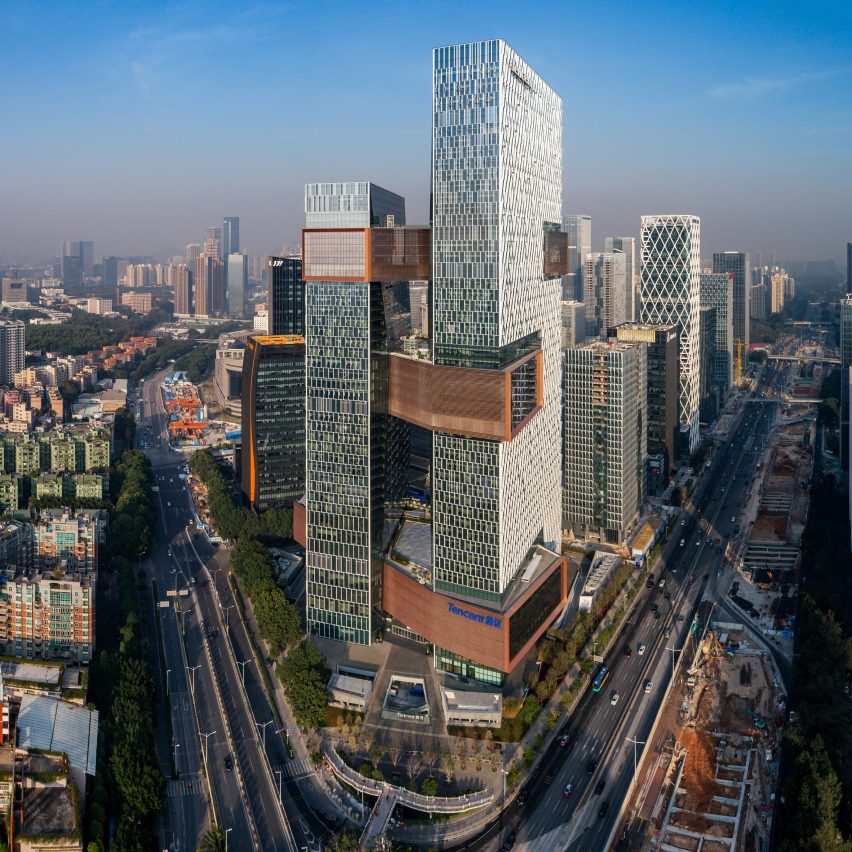 Top 10 skyscrapers: Tencent's Global Headquarters by NBBJ