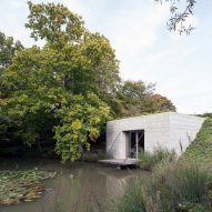 Carmody Groarke creates two ruin-like pavilions in the grounds of English country home
