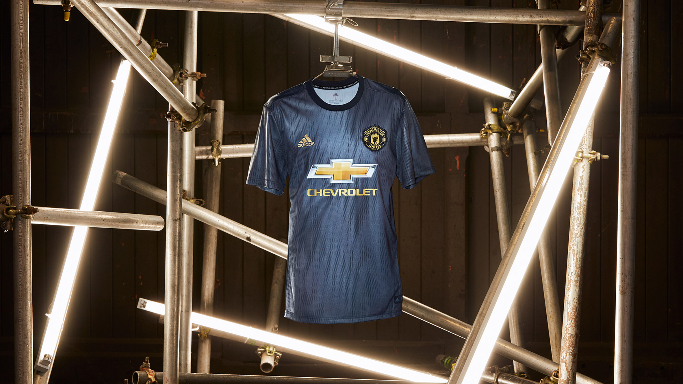 Adidas reveals Manchester United kit made from ocean plastic