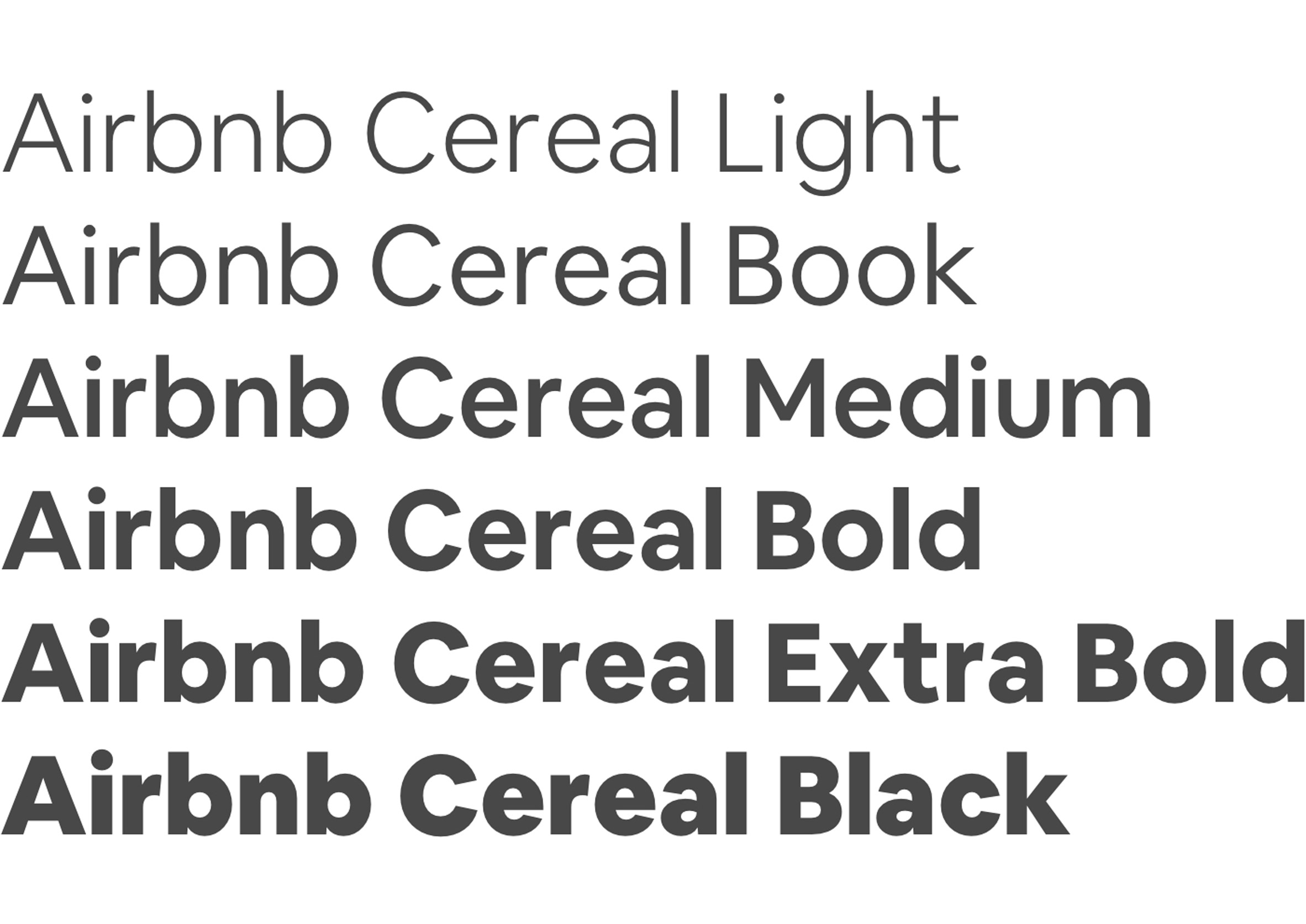 Airbnb debuts new scaleable typeface designed by Dalton Magg