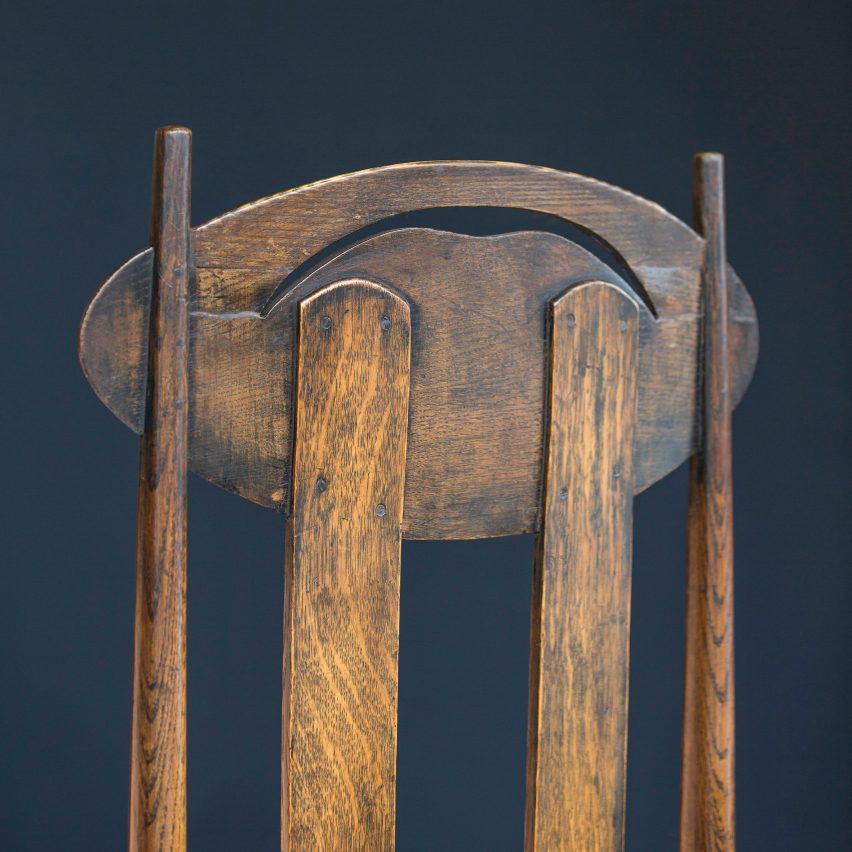 Argyle chair by Charles Rennie Mackintosh