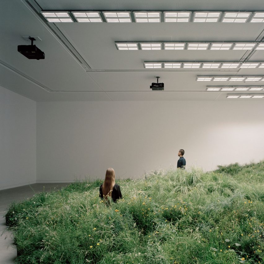 Dezeen's top 10 installations of 2018: Grasslands Repair, Italy, by Baracco+Wright Architects