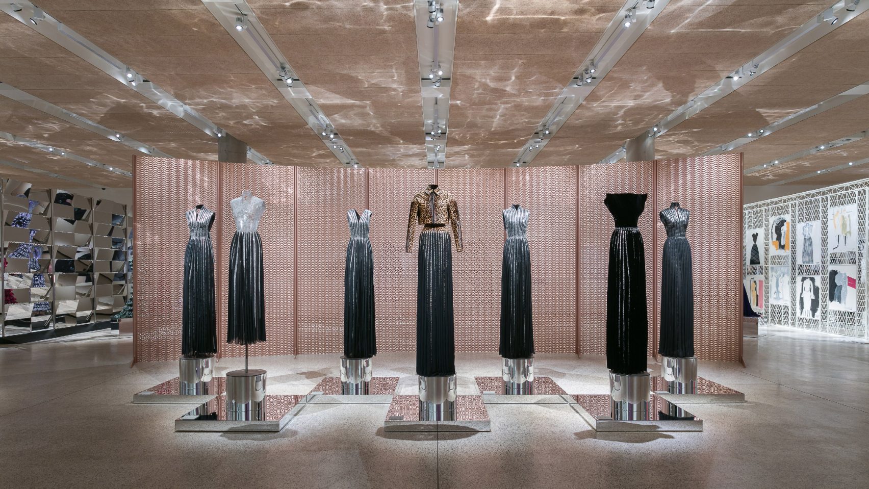 Azzedine Alaïas Design Museum Exhibition Teams Garments With Custom