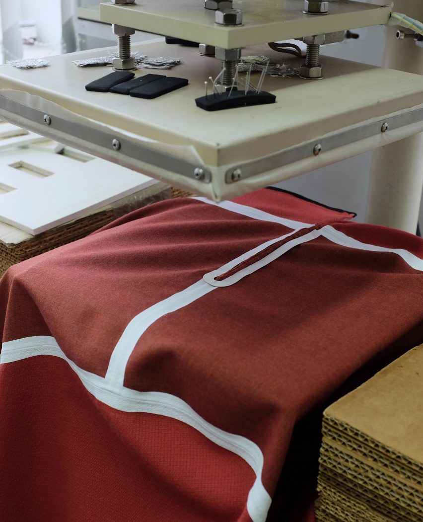 Benjamin Hubert develops new method to bond textiles for Moroso