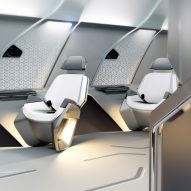 Designworks creates interior for Dubai Hyperloop passenger capsule
