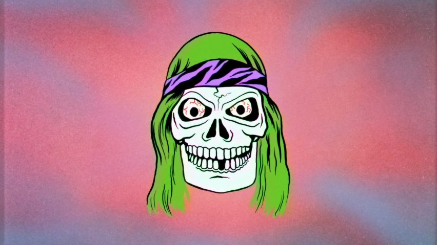 Motorbike-riding ghouls feature in Stevie Gee 80s-inspired animation for Cancer Bats
