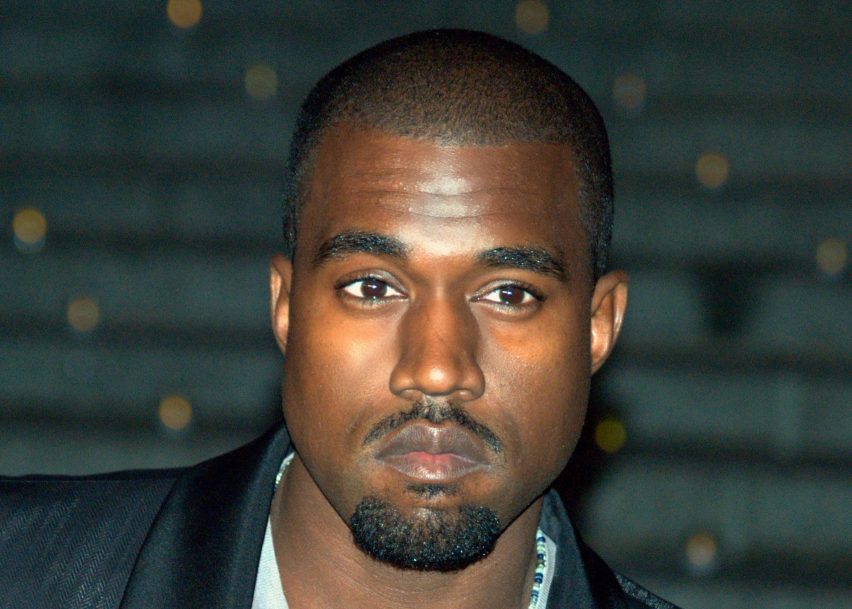 Portrait of artist Kanye West