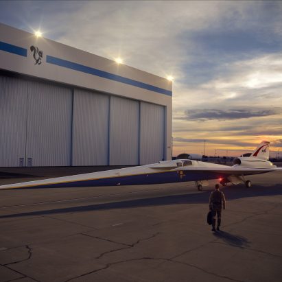 美国宇航局的超音速x -飞机投入生产