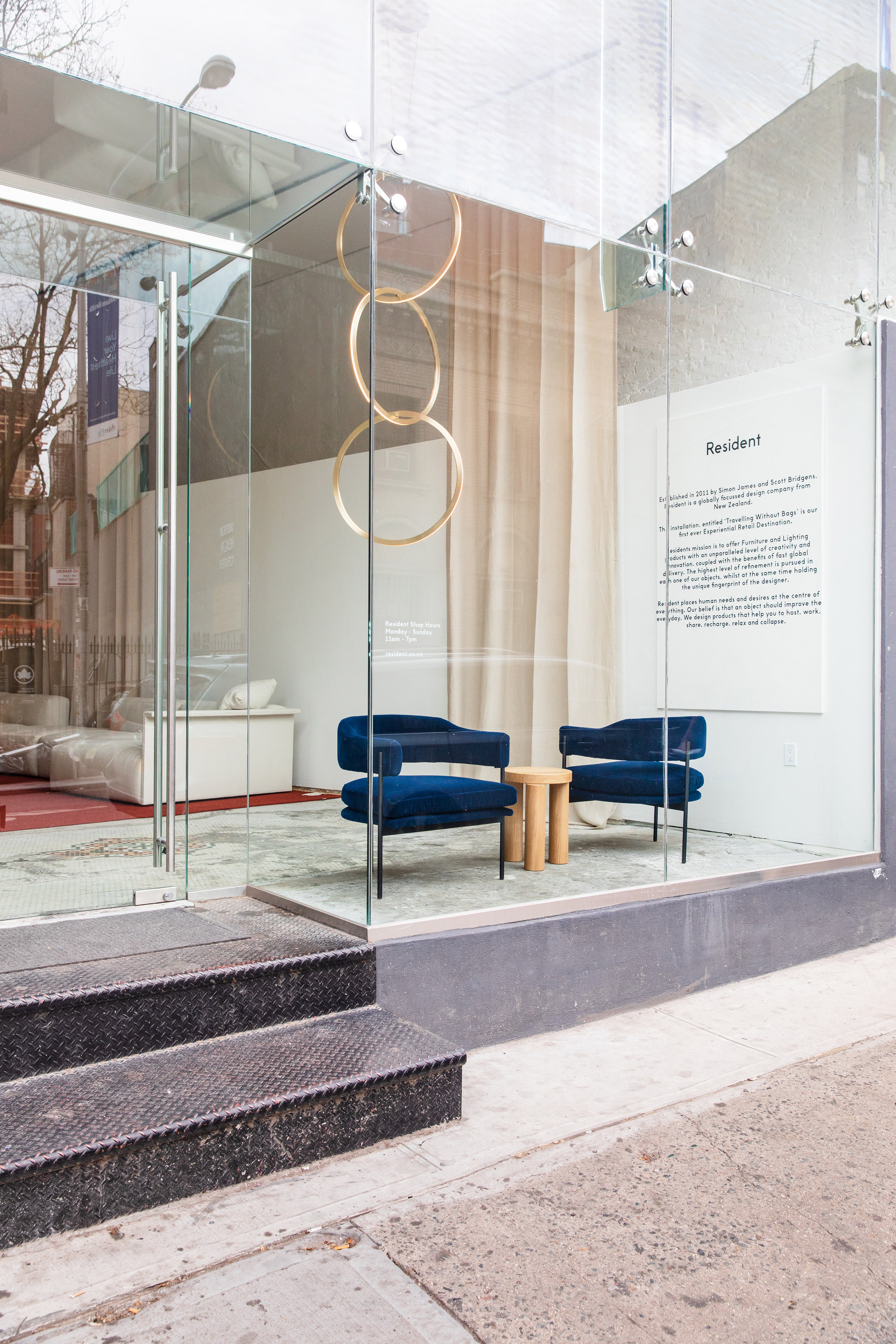 Resident debuts home furnishings at temporary New York City showroom