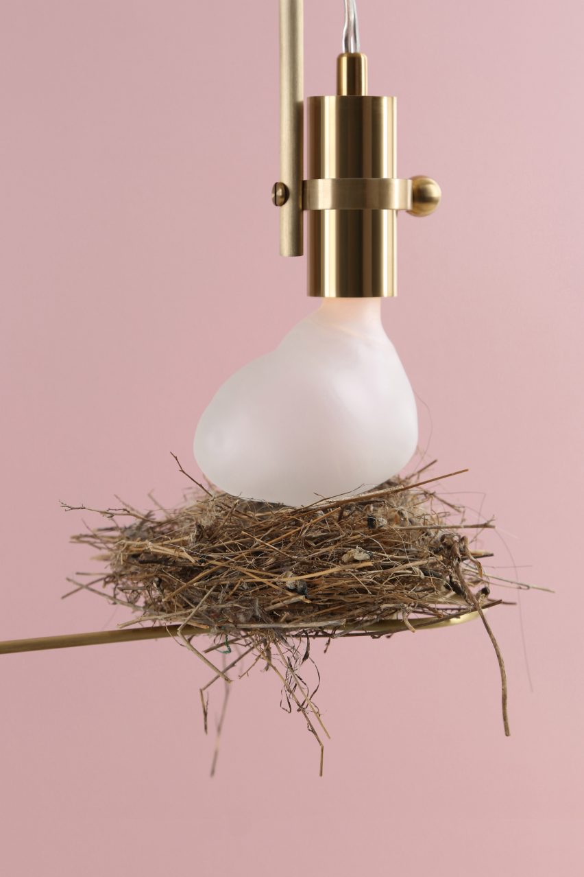Richard Yasmine's sustainable table lamps are an environmental wake-up call