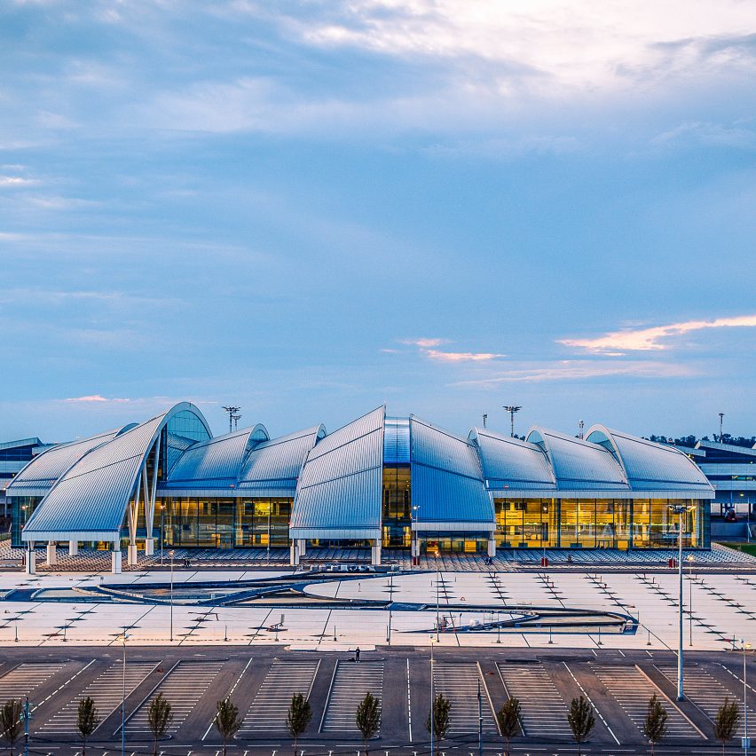 Platov Airport by Twelve Architects
