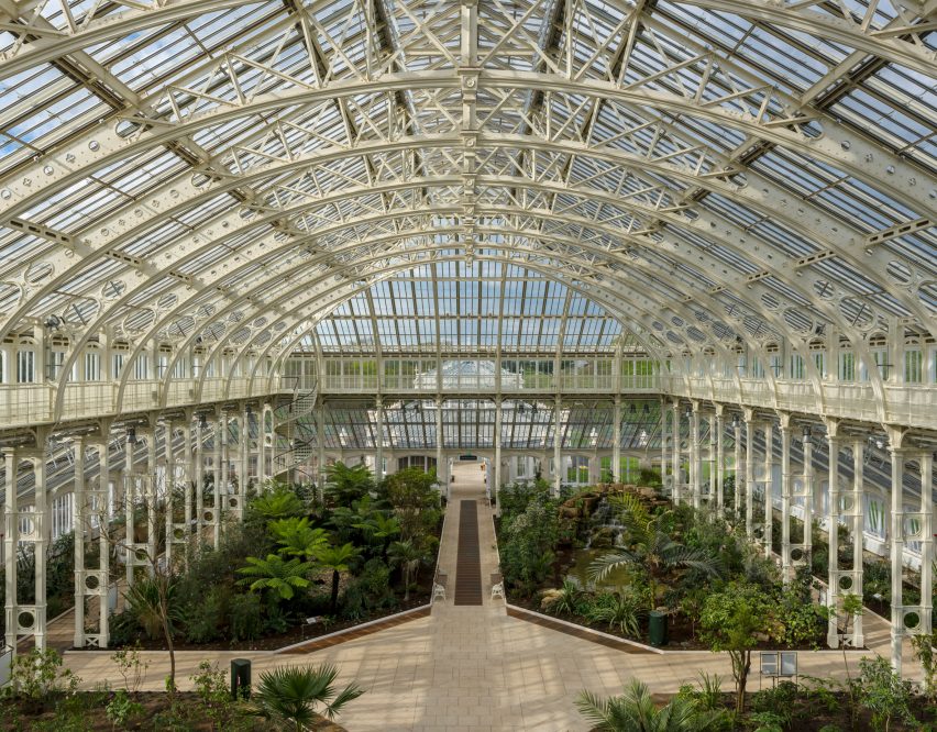 Temperate House Kew Gardens restoration by Donald Insall Associates