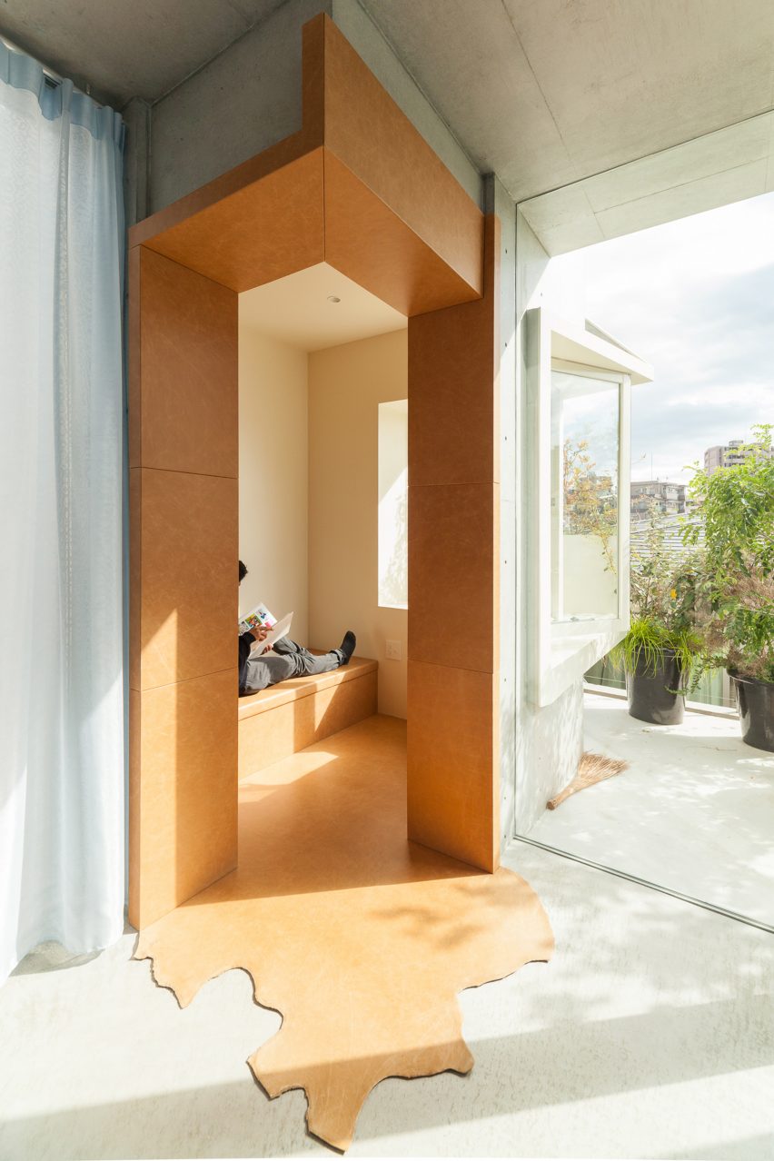 Akihisa Hirata stacks concrete boxes to create "futuristic and savage" Tree-ness House