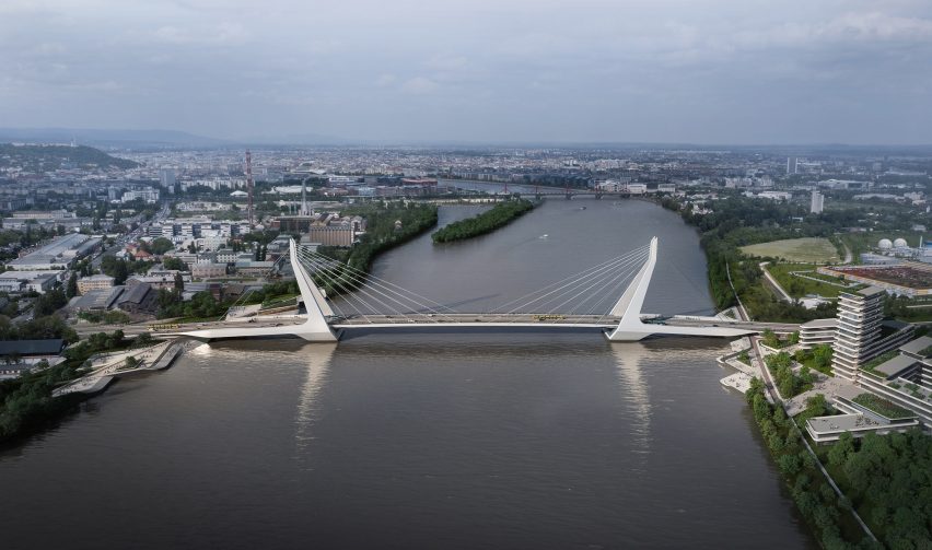New Budapest Bridge by UNstudio